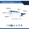 General Electric Safety Glasses, Clear Lens, Anti-Scratch, AntiSlip GE115C